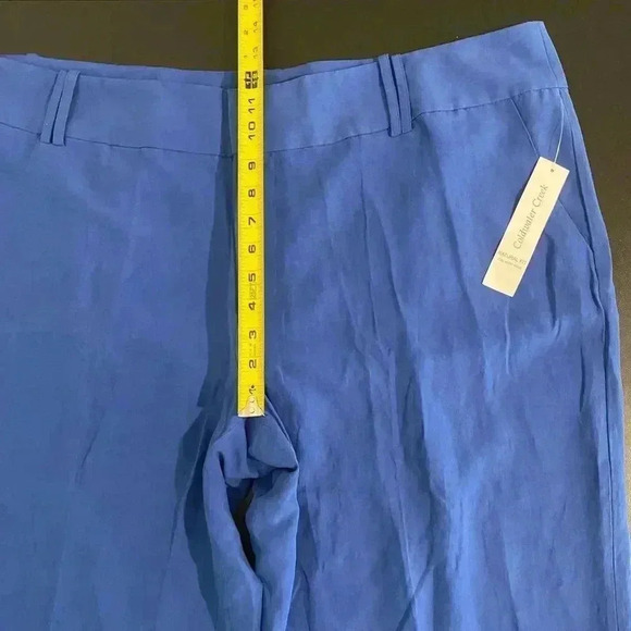 Coldwater Creek Linen Silk Wide Leg Crop Pants New Plus Size - Picture 5 of 13